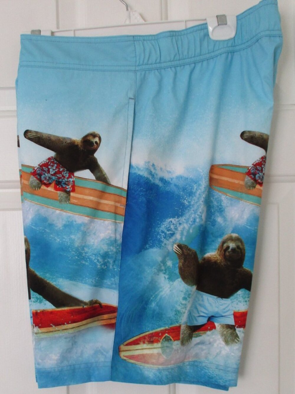 Walnut & 39th Mens Mesh-lined Surfing Sloth Swim Board Short NWOT- Size 36W or L